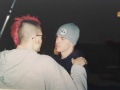 Chester Bennington and Stephen Richards in 2001.[3]