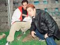 Mike Shinoda and Joe Hahn in 1998 by Howard Min[8]