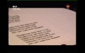 Lyric sheet as shown on a Virgin 17 special.[11]