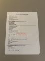 Setlist