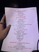 Setlist