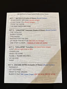 Setlist
