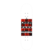Unshatter White Skate Deck