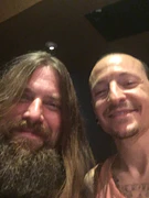 Mark Morton and Chester Bennington[32]