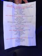 Setlist
