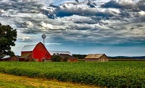 Stock image used in the music video