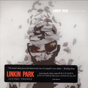 Album cover with sticker