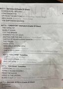 Setlist