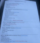 Setlist