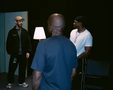 Mike with Pusha T in Vienna, on June 9, 2026 during the From Zero World Tour
