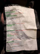 Setlist