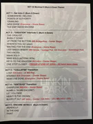 Setlist