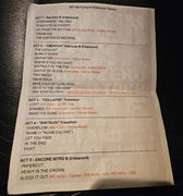 Setlist