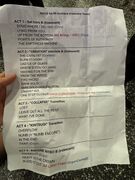 Setlist