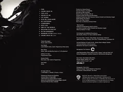 iTunes 14-track exclusive edition booklet page