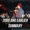 2000 And Earlier Touring Summary
