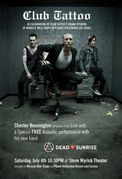 Advertisement for the concert