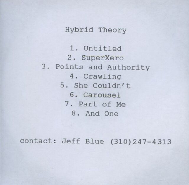 Hybrid Theory 8-Track Demo - Linkinpedia