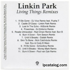 LP-LINKIN PARK-LIVING THINGS NEW VINYL