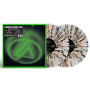 Clear, Black & Red Splatter vinyl with sticker