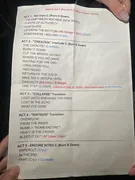 Setlist