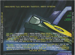 Back cover, Outter side. Scans by Almamu
