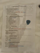 Setlist