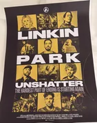 Unshatter Movie Poster signed by Joe Hahn