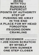 Projekt Revolution 2002 setlist (with "It's Goin' Down" instead of "And One")
