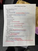 Setlist