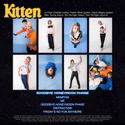 Goodbye Honeymoon Phase back