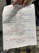 Setlist